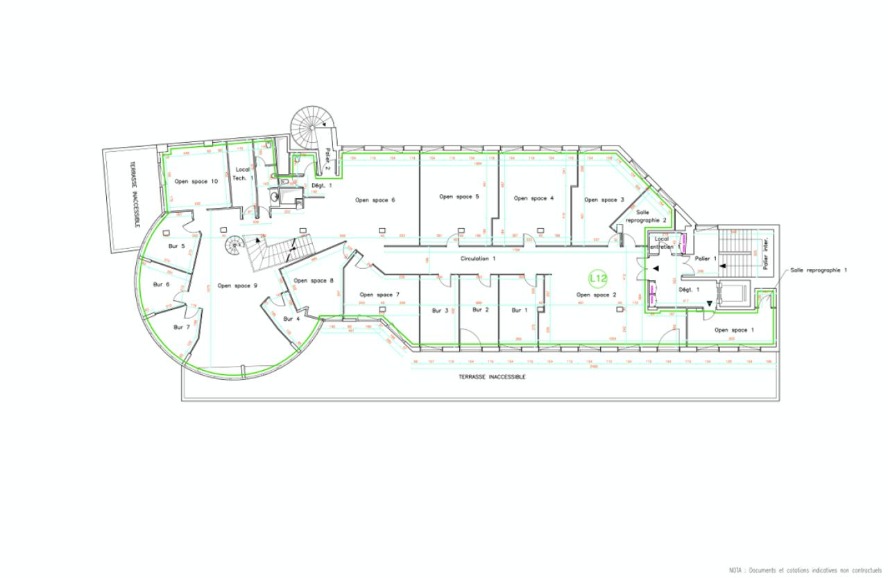 Bureau Lille 972m² Location bureau Lille Nord OLBUR2203959 12